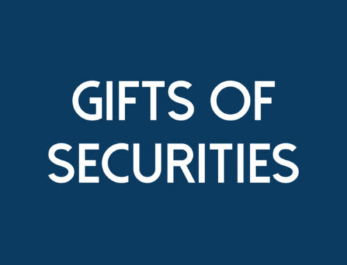 Gifts of Securities